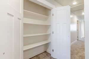 View of closet