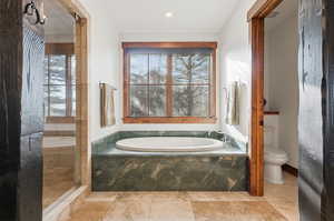 Primary bedroom suite tub