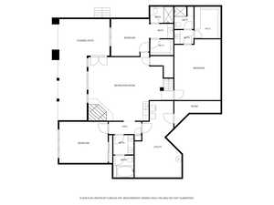 Lower Level View of room layout