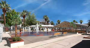 View of property's community featuring a patio area