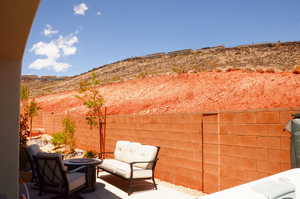 Beautiful and private view from Spa and Back Yard