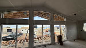 View of doorway to outside