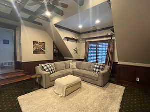 Library Upstairs could be a bedroom