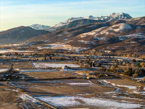 View of mountain backdrop