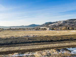 Mountain view featuring rural landscape