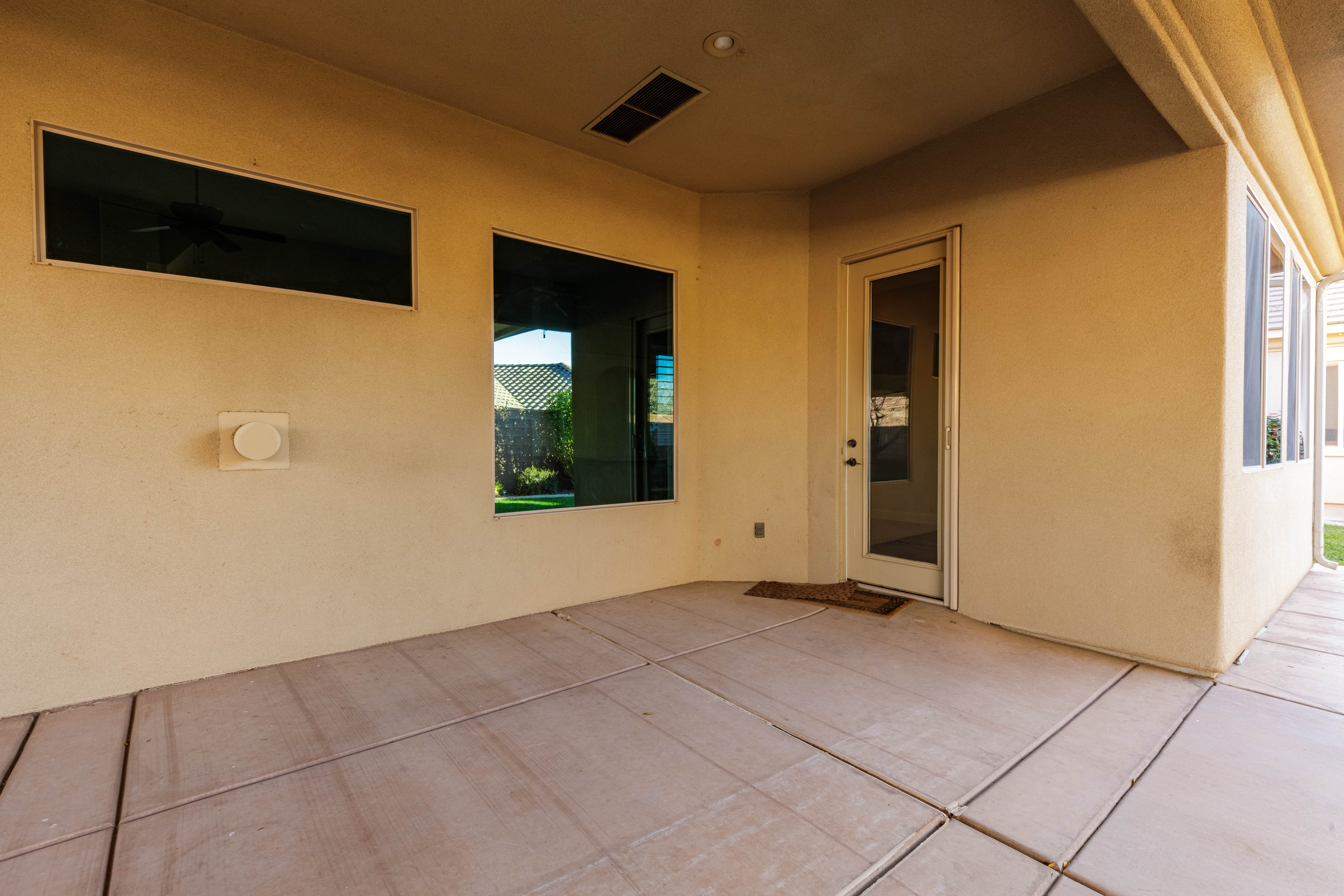 View of patio
