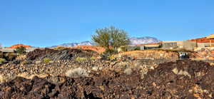 View of mountain background