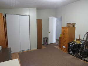 Bedroom with a closet