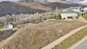 View of mountain backdrop