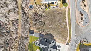 Aerial view of property and surrounding area