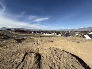 View of mountain background
