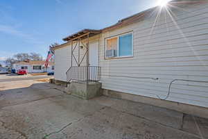 View of side of home