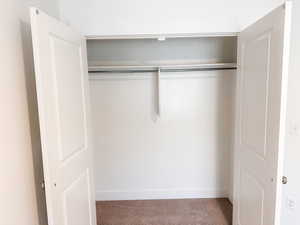 View of closet