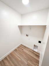 laundry room conveniently located on the same floor as the bedrooms