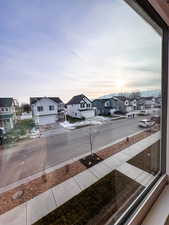 View from primary bedroom windows