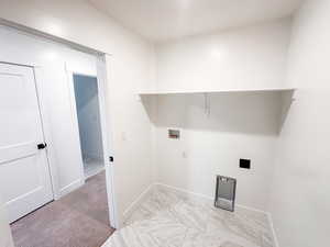 laundry room is conveniently located on the same floor as all the bedrooms