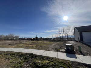View of yard featuring a rural view