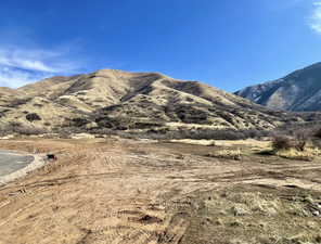 View of mountain backdrop
