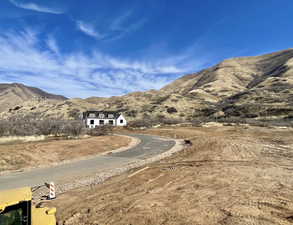 View of mountain backdrop