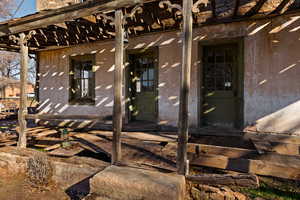 View of exterior entry