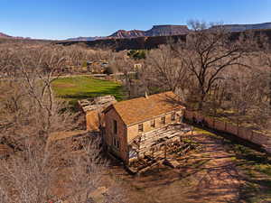 View of mountain background