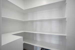 View of storage area