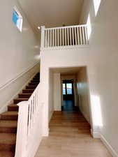 Spacious and open entryway