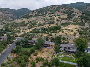 View of mountain background