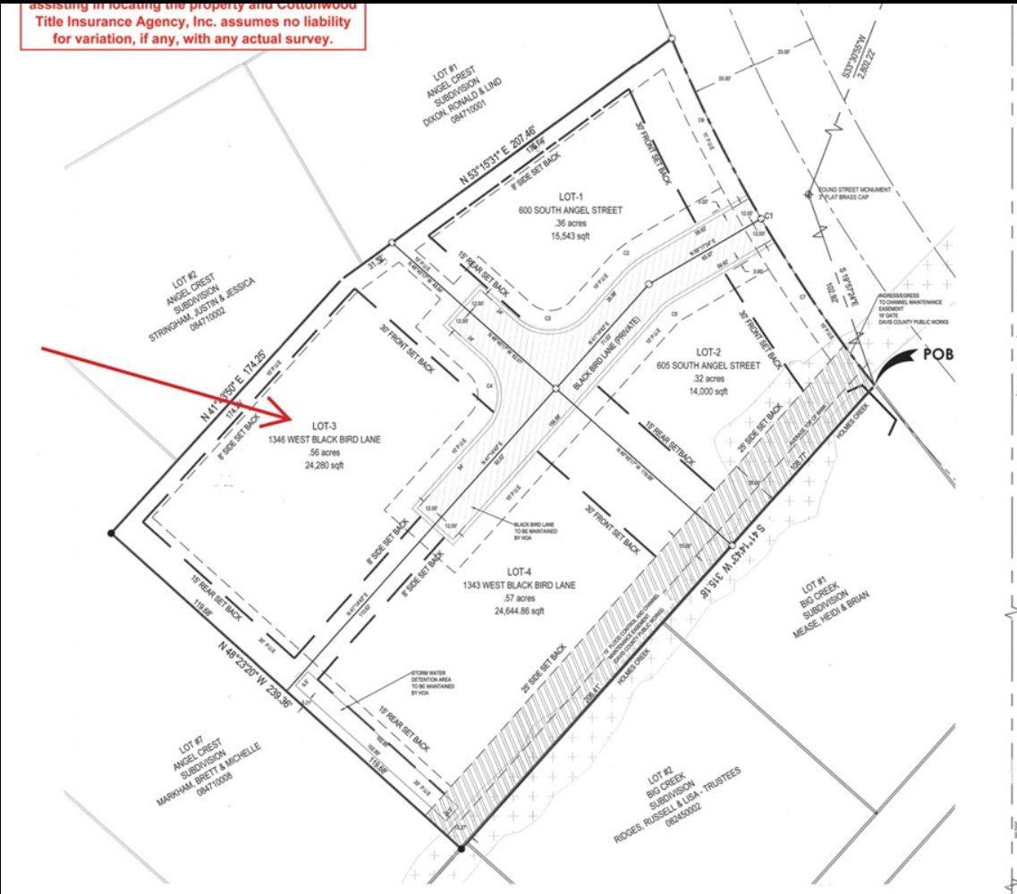 Survey map / technical document