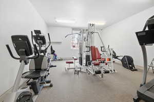 View of exercise room