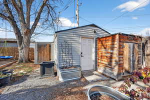 View of shed