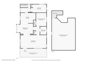 Main and Basement floor plans.