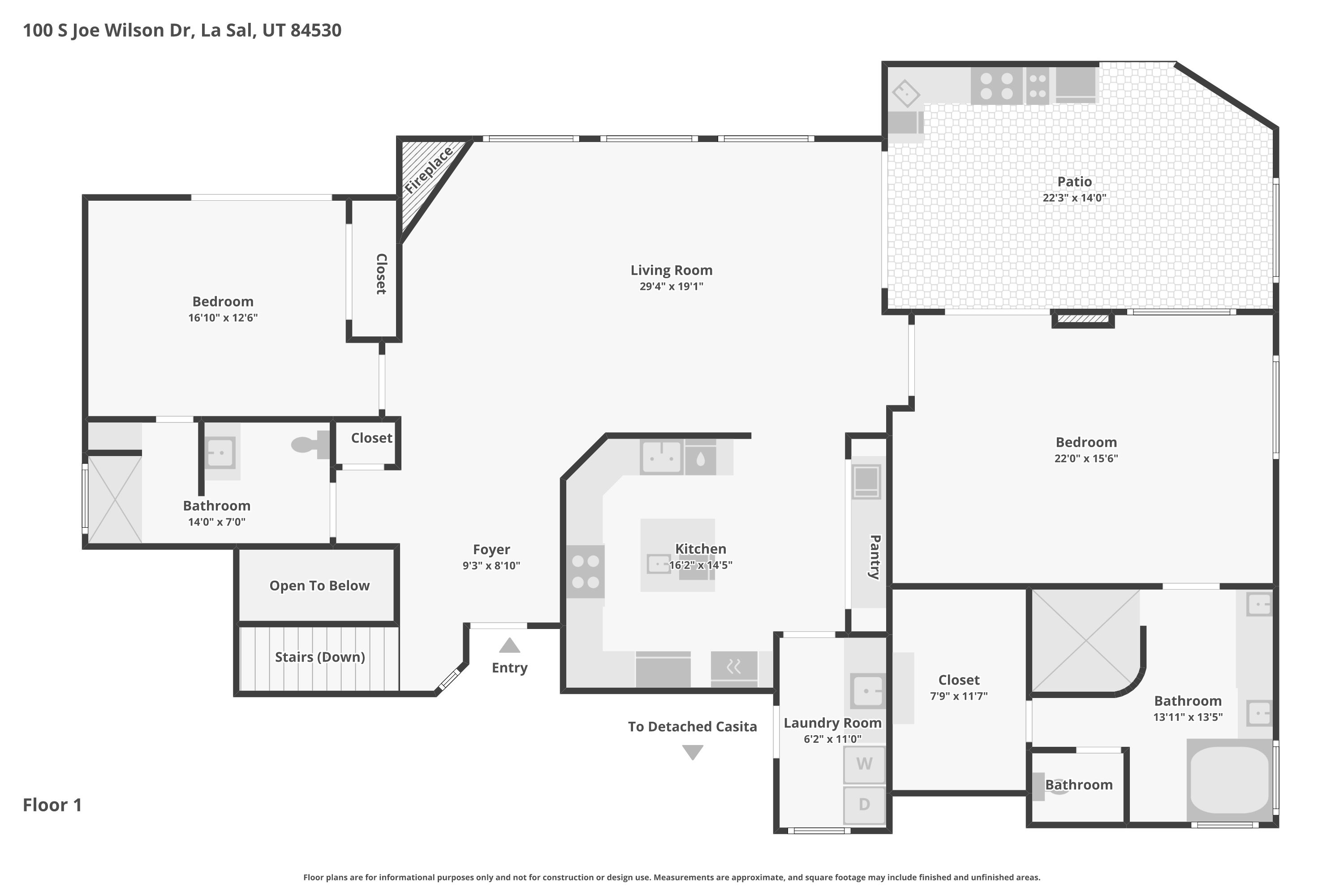 View of home floor plan