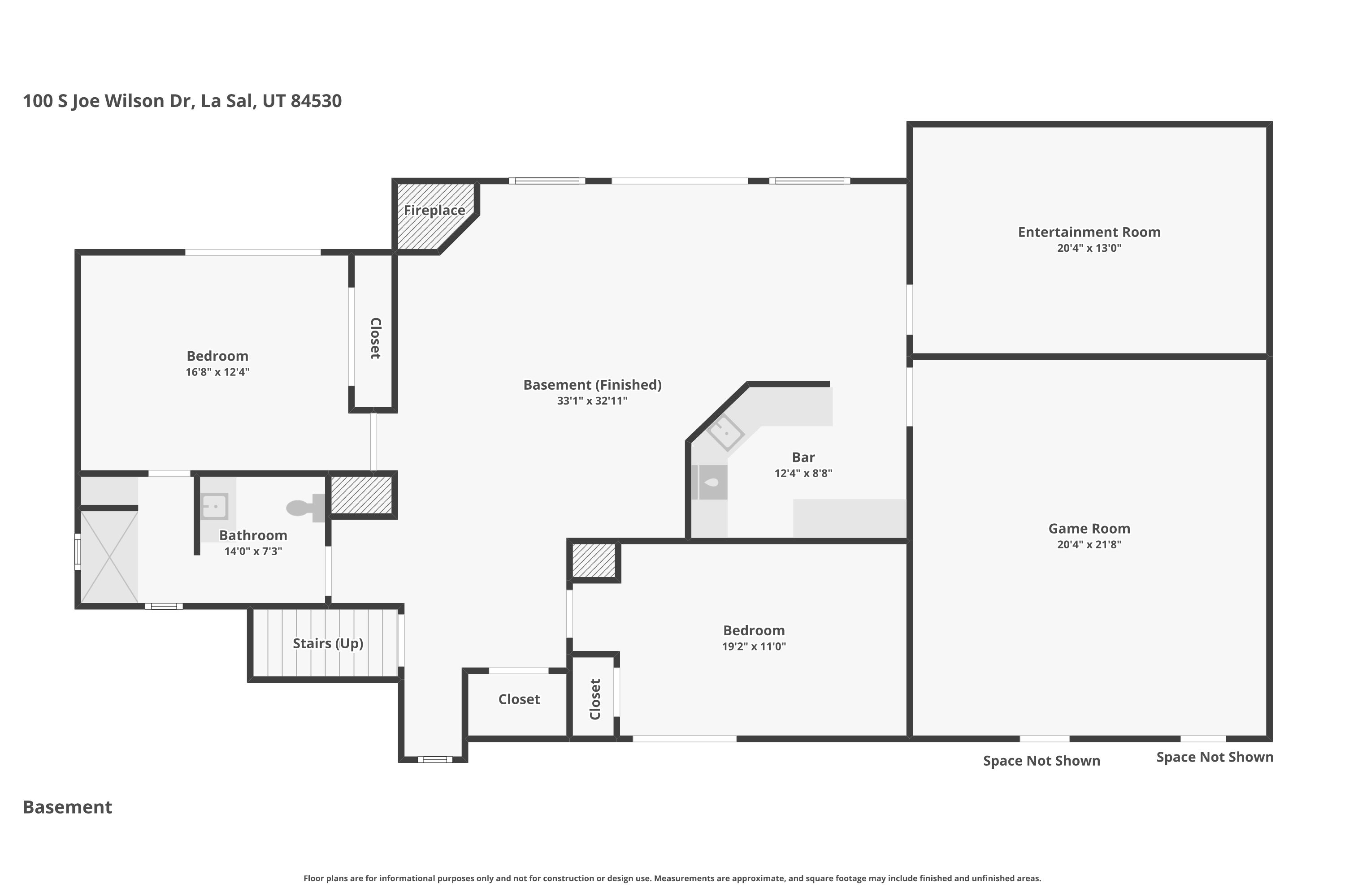 View of floor plan / room layout