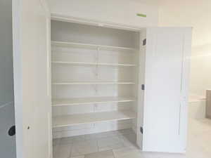 View of closet