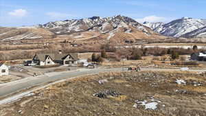 View of mountain background