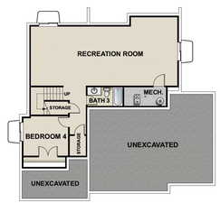 View of home floor plan