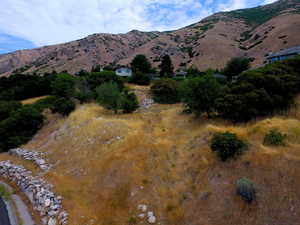View of mountain backdrop