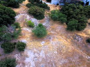 Aerial overview of property's location