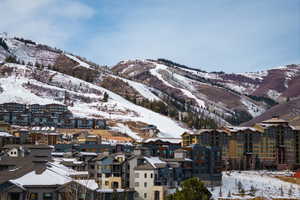 View of mountain background