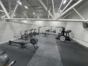 View of exercise room