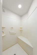 Bathroom with a shower