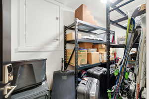 View of storage area