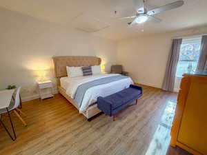 primary bedroom, furnishings included