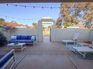 Entry with enclosed Patio, furnishings included