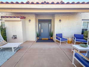 Entry with enclosed Patio, furnishings included
