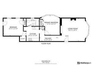 View of floor plan / room layout