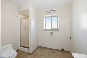 Basement Bathroom/Laundry Room
