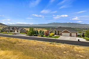 View of mountain backdrop