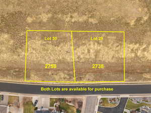 Map / location with property parcel outlined